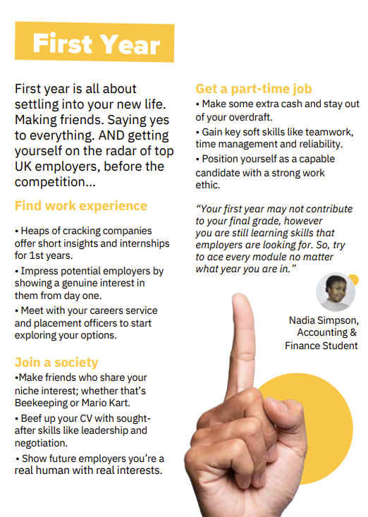 Student Guide first year preview